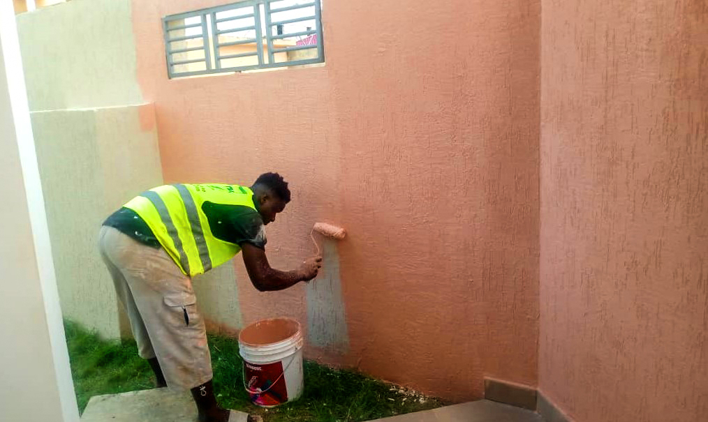 Travaux de peinture