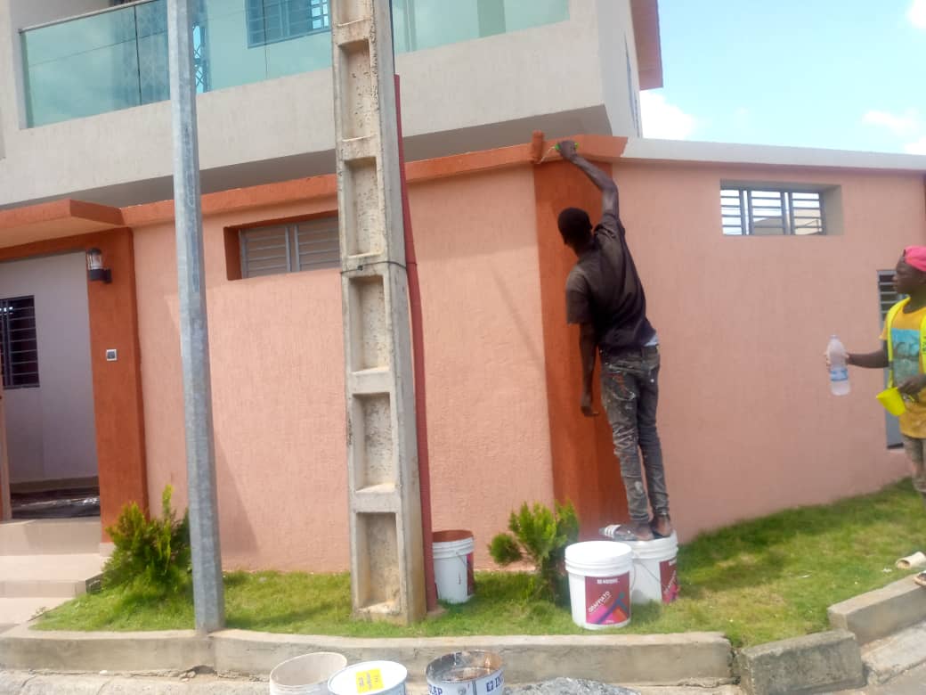 Travaux de peinture
