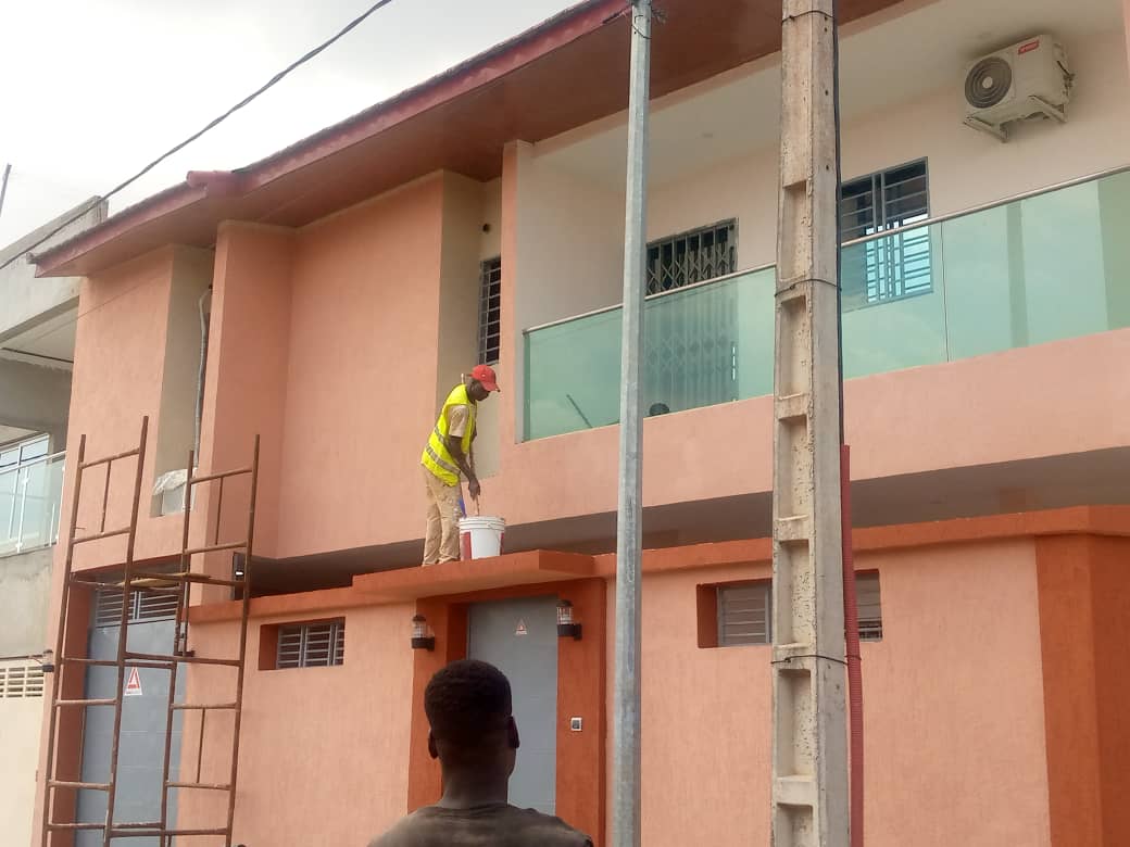 Travaux de peinture