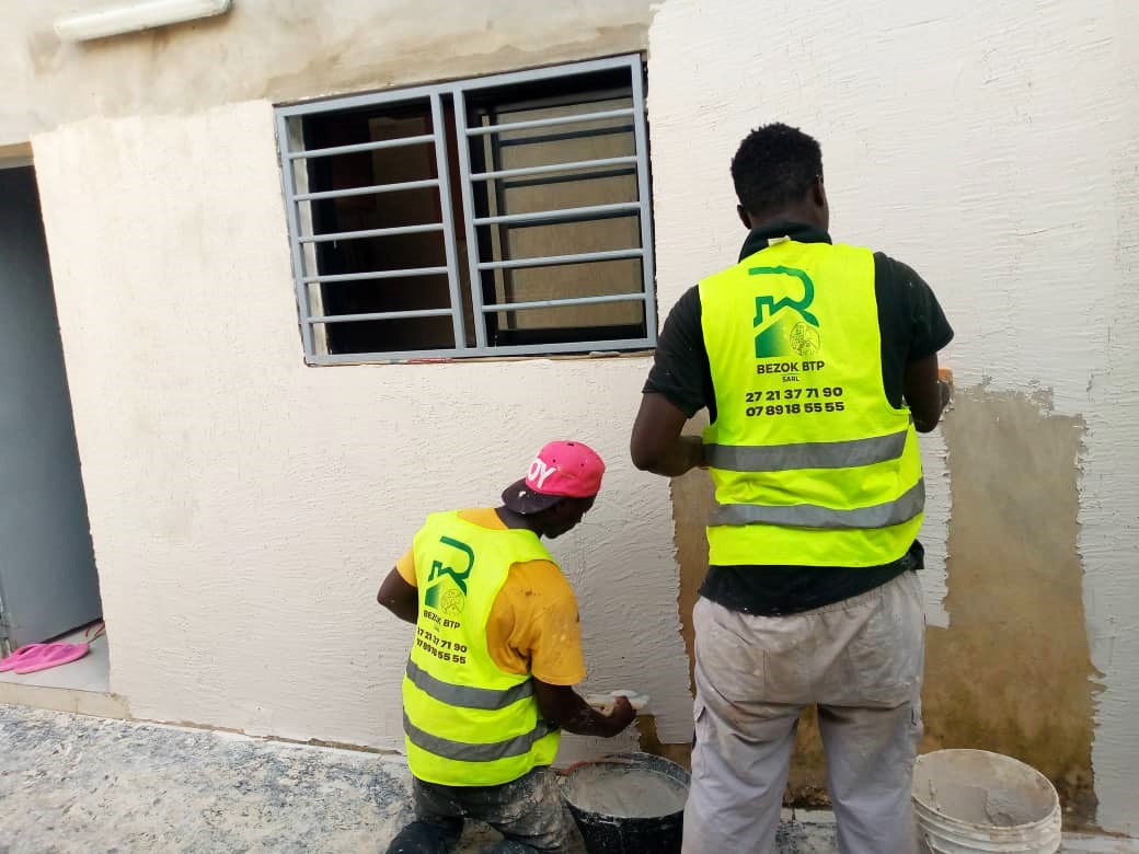 Travaux de peinture